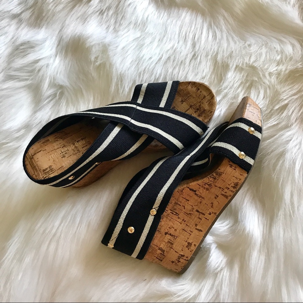 Montego Bay Club Espadrille Cork Wedge Heel
